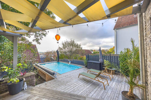 Terrasse + Pool - 