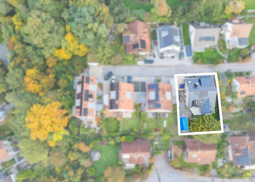 Drohnenaufnahme - Einfamilienhaus mit 264,20 m&sup2; in Freising zum Kaufen