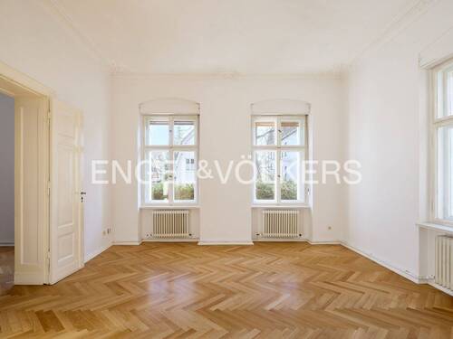 Wohnzimmer- Esszimmer - Etagenwohnung mit 335,10 m&sup2; in Berlin Westend zum Kaufen