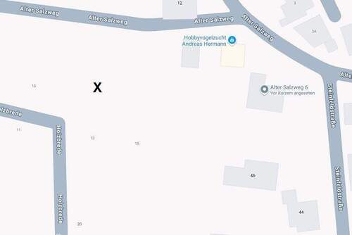 Karte - Baugrundstück in ruhiger Lage bei gleichzeitig guter Anbindung in B. O.-Werste