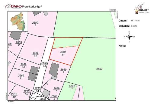Lageplan_Auf_Krämel - Grundstück in Lauterecken zum Kaufen