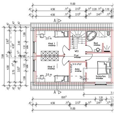 DG links - 4 Zimmer Doppelhaushälfte in Itzehoe