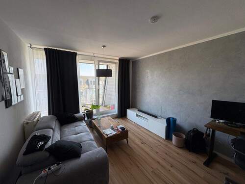 Wohnzimmer - Etagenwohnung mit 49,00 m&sup2; in Mönchengladbach zum Kaufen