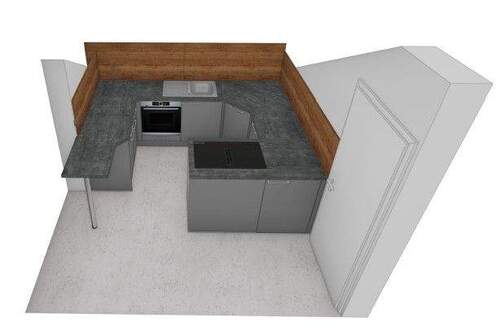 Küche - Etagenwohnung mit 64,90 m² in Lauf zur Miete