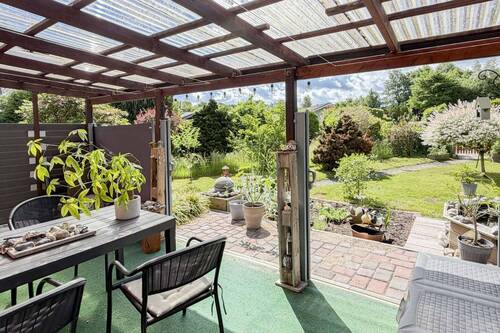 Terrasse - 3 Zimmer Einfamilienhaus zum Kaufen in Hohenwestedt