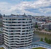 Exklusive 2 Zimmer Wohnung im Marco Polo Tower Hafen City mit Terrasse und Tiefgarage im 11.St.! - Hamburg HafenCity