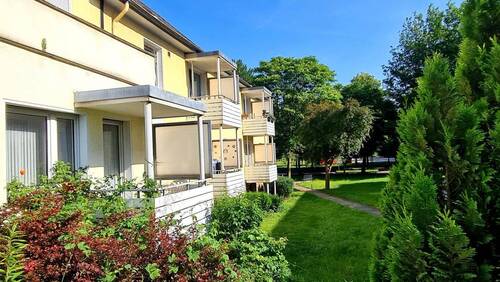 Hausansicht - Schönes Dachstudio mit Loggia in Gladbeck-Brauck in Grünlage