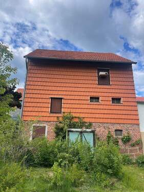 Scheune Rückseite - Mehrfamilienhaus, Wohnhaus mit 100,00 m&sup2; in Helsa zum Kaufen