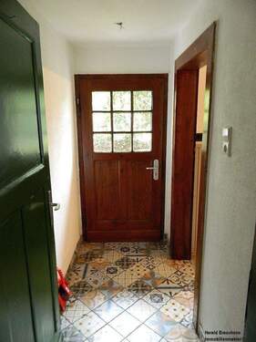 Der Nebeneingang an der Nordseite - 