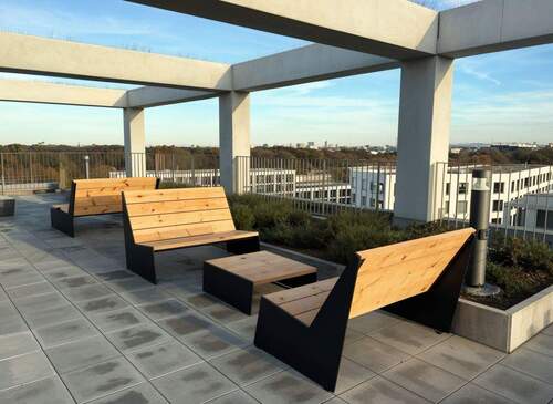 Gemeinschaftsdachterrasse 8. OG - 