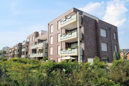 Mettmann Rückseite Gebäude - 3 Zimmer Etagenwohnung in Mettmann