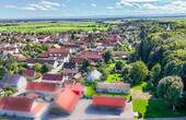 Blick nach Süden - 4 Zimmer Doppelhaushälfte zum Kaufen in Obermeitingen
