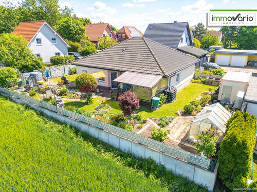 Luftaufnahme 2 - 3 Zimmer Bungalow in Wanzleben-Börde