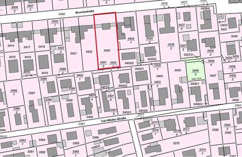 Liegenschaftskarte - 