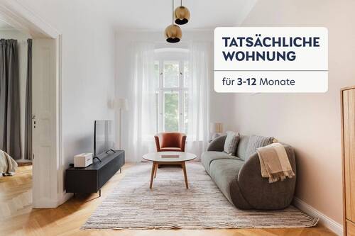 1.jpeg - Wunderschön möblierte 3-Zimmer Wohnung in Bestlage in Kreuzberg