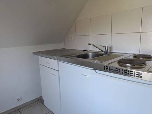 Einfacher 2-Platten-Herd mit Spülenschrank - 