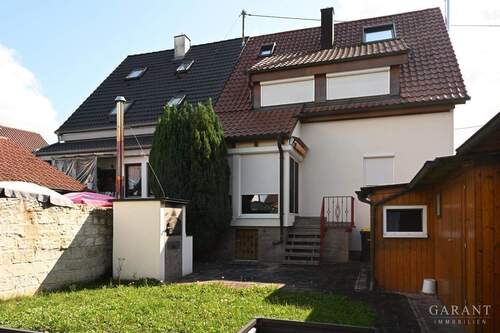 Gartensicht aufs Haus - 