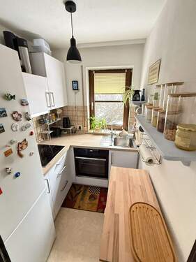 Küche - Etagenwohnung mit 47,00 m&sup2; in Isny im Allgäu zum Kaufen