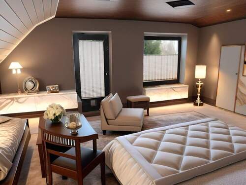 Einrichtungsbeispiel: Schlafzimmer 2 im Obergeschoss - 