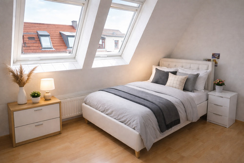 Schlafzimmer, Einrichtungsbeispiel - 