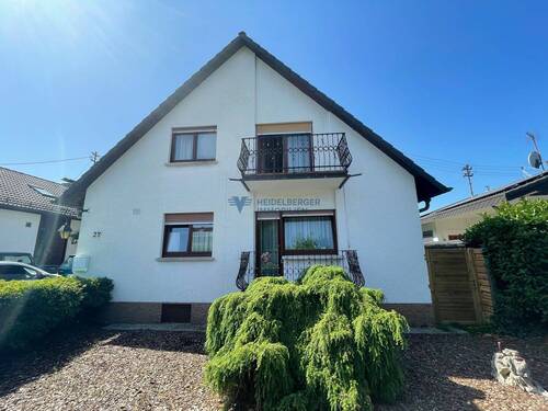 Hausansicht - Charmantes, freistehendes Einfamilienhaus in Toplage von Walldorf!