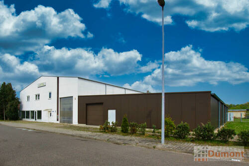 Süd-/Westseite - Zahlreiche Möglichkeiten! Büro-Produktions- und Lagerhalle in Merseburg. Nutzen Sie diese Chance!