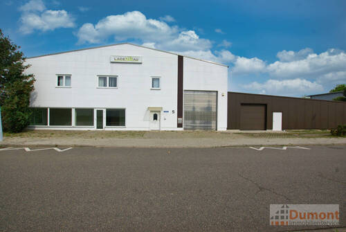 Westseite - Halle in Merseburg