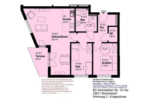 Wohnung 2.jpg - Etagenwohnung in Stockelsdorf zum Kaufen