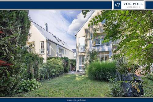 Titelbild - Gartenwohnung in Bestlage - charmant & idyllisch in München-Obermenzing