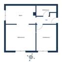 Wohnung 1 Grundriss - 