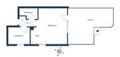Wohnung 2 Grundriss - 