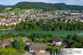 Wienke_Immobilien_Makler_Waldshut_Tiengen_Hochrhei - Bauplatz Grundstück in Laufenburg mit Rheinsicht, SOFORT LOSLEGEN