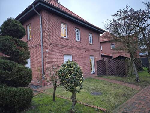 Ansicht - EG-Wohnung mit Terrasse im Mehrfamilienhaus in Saterland OT Scharrel