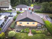 Drohne Giebel Rückansicht - 