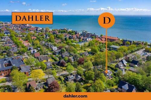 Luftbild / Absolute Strandnähe - Absolut strandnahes Baugrundstück in Wyk auf Föhr (Bodenrichtwert 750,-€m²)