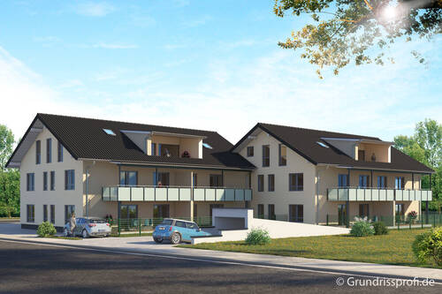 Haus 1 und Haus 2 - 4 Zimmer Etagenwohnung in Ampfing