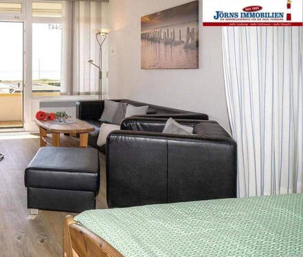 Wohn-/Schlafbereich - Etagenwohnung mit 49,00 m&sup2; in Fehmarn zum Kaufen