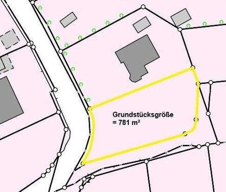Flurkarte-Ausschnitt - Grundstück in Eutin / Sielbeck zum Kaufen