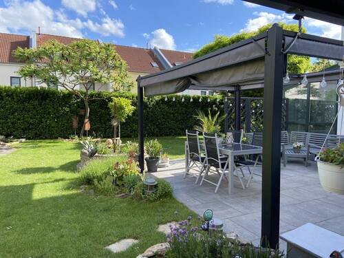 Terrasse/Garten - Reihenendhaus mit 170,00 m&sup2; in Apfelstädt / Ermstedt zur Miete