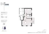 Grundriss_Wohnung_13 - Etagenwohnung mit 55,00 m&sup2; in München zum Kaufen