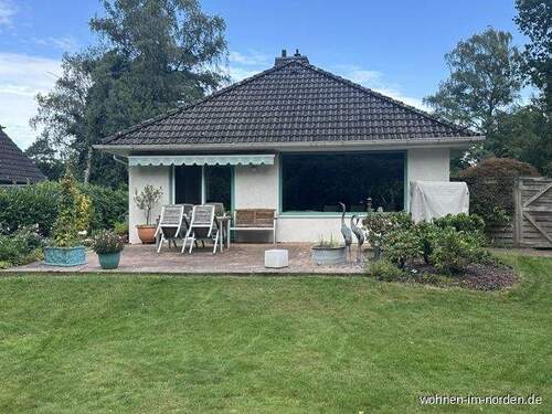 Gartenansicht - Bungalow mit 110,00 m² in Hamburg / Rissen zum Kaufen