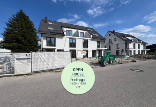 OPEN-HOUSE am Freitag von 16:00 bis 18:00 Uhr - Sonnige, hochwertige 3-Zimmer-NEUBAU-Wohnung mit 2 Balkonen
