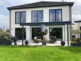 OB4 Ansicht Gartenseite - Einfamilienhaus mit 168,00 m² in Ürzig zur Miete