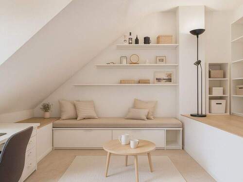 Schlafzimmer/Büro (gestaged) - 