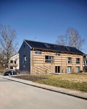 Fassade - 3 Zimmer Doppelhaushälfte zum Kaufen in Feldkirchen