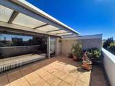 Terrasse - TOPLAGE IM HILDENER NORDEN - gemütliche, renovierungsbedürftige Dachterrassenwohnung