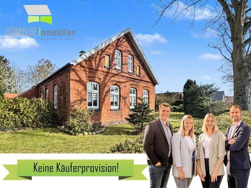 Außenansicht - Gulfhof-Charme von außen - modernes Raumwunder von innen 