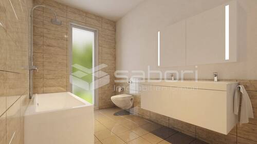 Badezimmer (Beispielfoto) - Terrassenwohnung mit 71,80 m&sup2; in Hamburg zum Kaufen