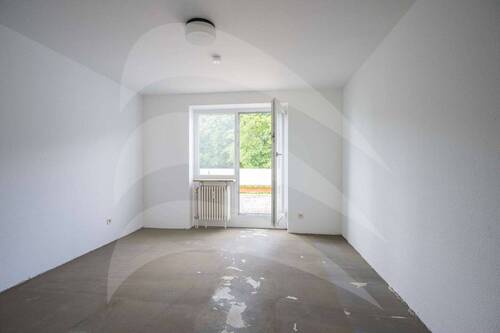 Schlafzimmer - 2 Zimmer Etagenwohnung zum Kaufen in Passau