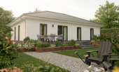 Gartenansicht - Bungalow inkl. Traumgrundstück: sorgenfrei Bauen. Ihr Town&Country Haus